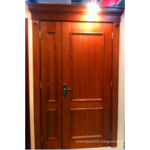 High Quality Beech Solid Wooden Door with Door Head